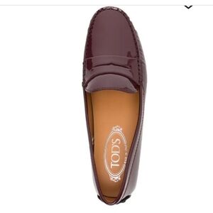 Tod's Penny Slot Patent Loafers Size 8,5